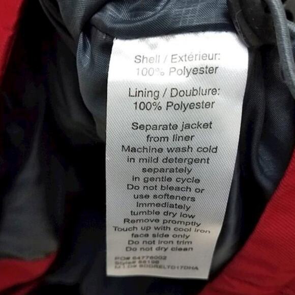 NORTH END NWT MENS CLASSIC RED SIZE XL HOODED WINTER COAT JACKET - Picture 6 of 8